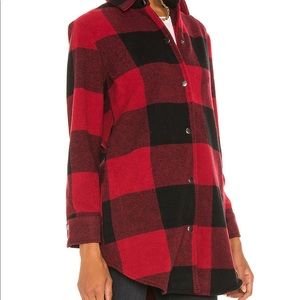 Bb Dakota Eldridge Jacket in Red Medium NWT